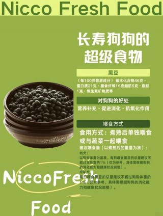 狗狗能吃黑豆吗，狗狗能吃黑豆嘛？