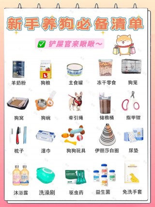 养狗狗需要准备什么，养狗需要准备的？