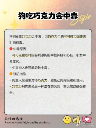 狗狗吃了巧克力的症状，狗狗吃了巧克力的症状图片？