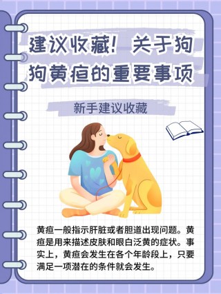 狗狗黄疸是怎么引起的，狗狗黄疸是怎么引起的原因？