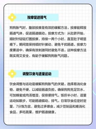 狗狗腹胀快速解决办法，狗狗腹胀快速解决办法视频？
