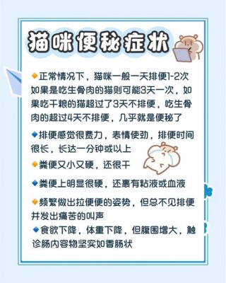 猫咪三天不拉屎，猫咪三天不拉屎正常吗？