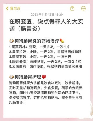 狗狗肠炎会自愈吗，（狗狗肠炎能活几天）