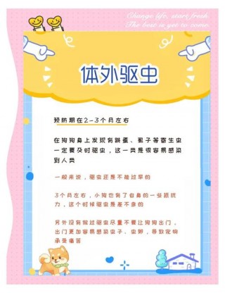 狗狗多大可以体外驱虫，狗狗多大能体外驱虫？