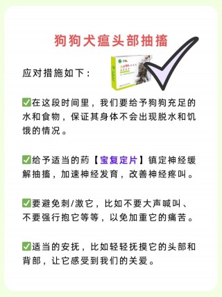 狗狗抽搐怎么治疗，（狗狗抽搐吃什么药）