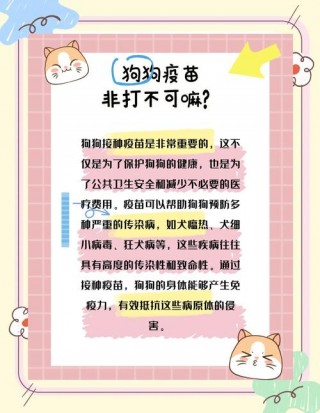 狗狗几个月可以打疫苗，狗狗几个月打疫苗要打几次疫苗？