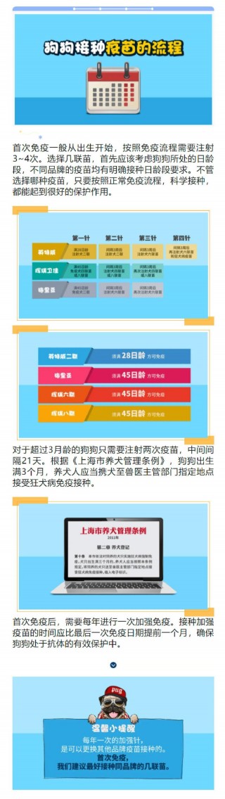 狗狗几个月开始打疫苗，狗狗几个月打疫苗合适？