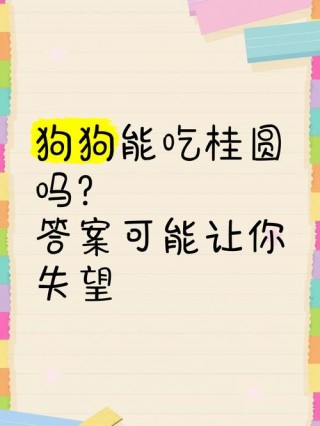 狗狗可以吃桂圆吗，（狗狗吃桂圆吗会怎么样）