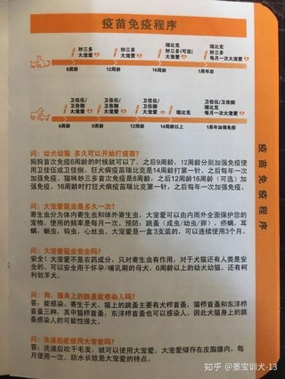 狗狗第二年疫苗怎么打，（狗狗第二年接种疫苗的时间）