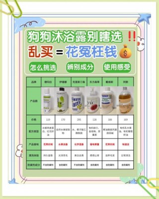 狗狗沐浴露哪个好，狗狗沐浴露哪个性价比高？