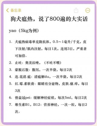 狗狗得了犬瘟自救方法，（犬瘟热最有效的土方法）