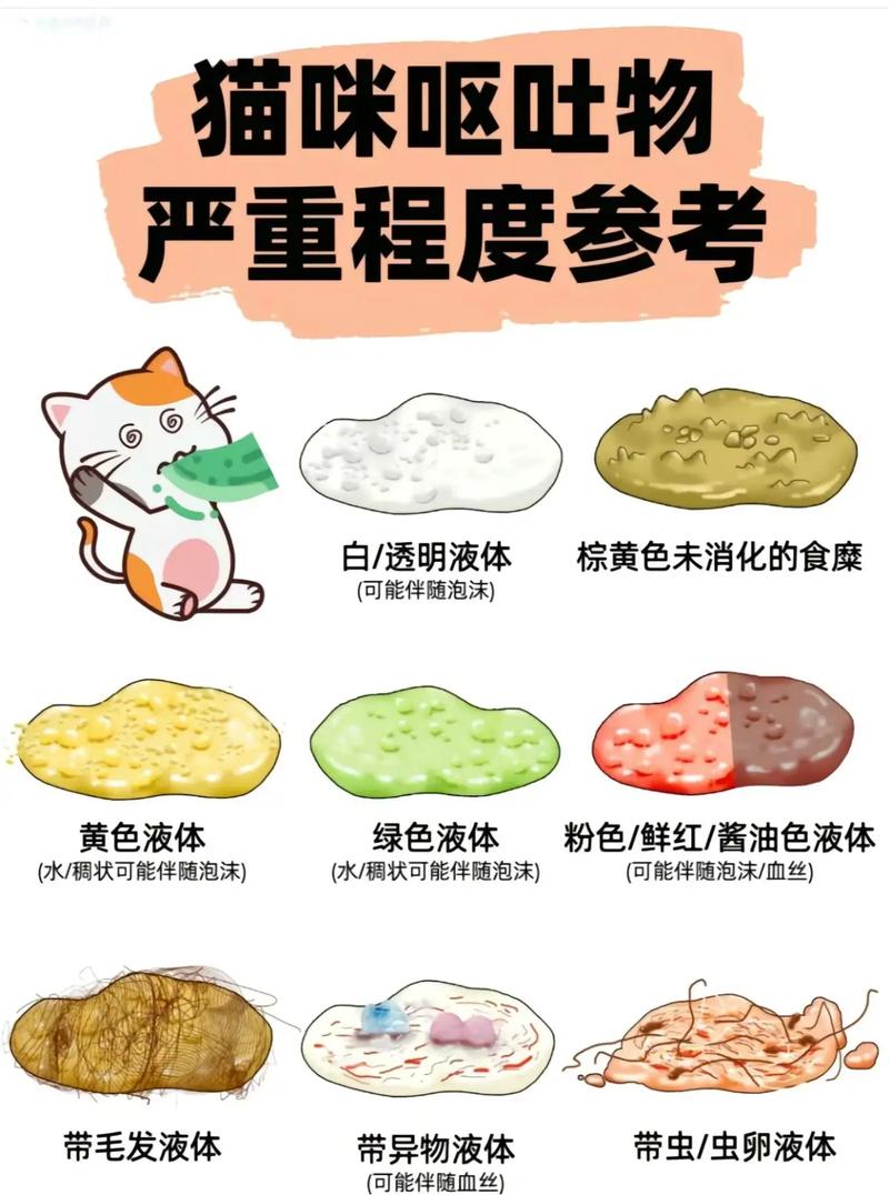 我的猫为什么总是呕吐拉稀?