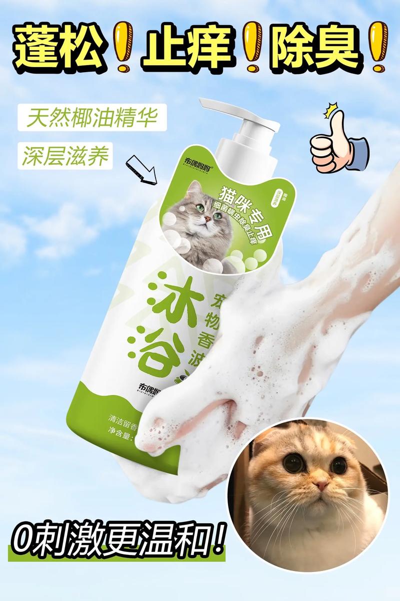 用什么给猫咪洗澡