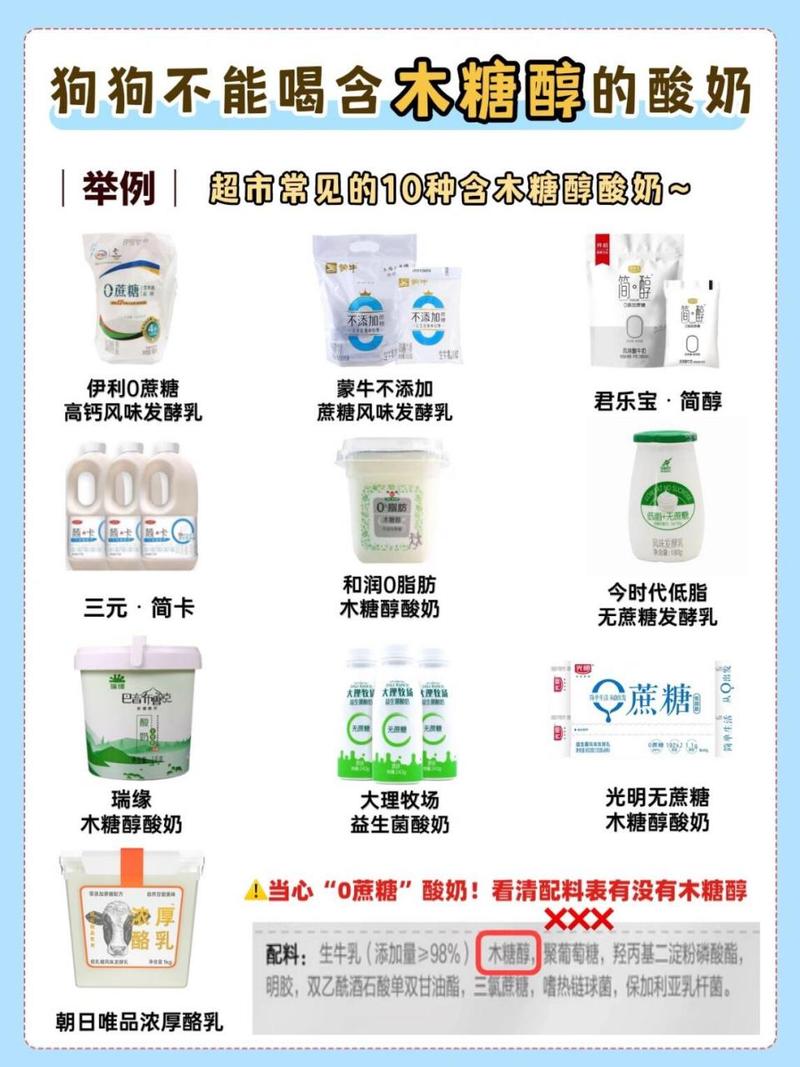 狗狗能喝哪些牌子的酸奶