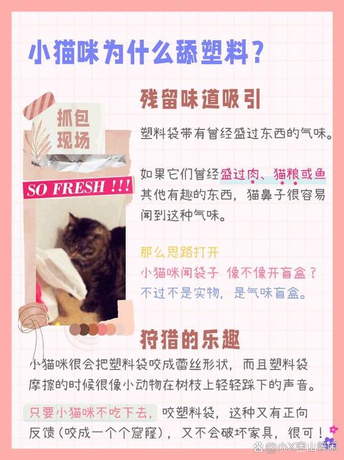 猫咪喜欢舔塑料袋是什么原因?