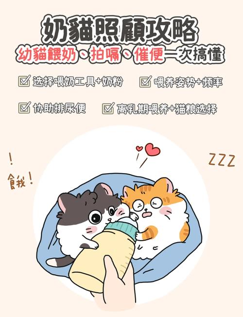 怎样喂养刚出生的小猫咪啊?