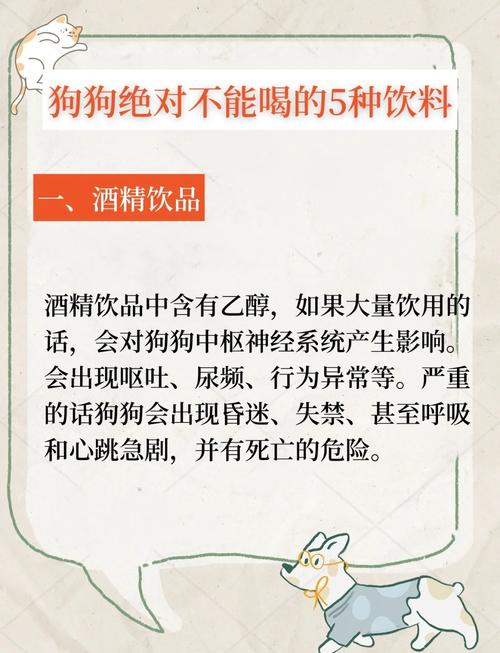 狗狗能不能喝饮料