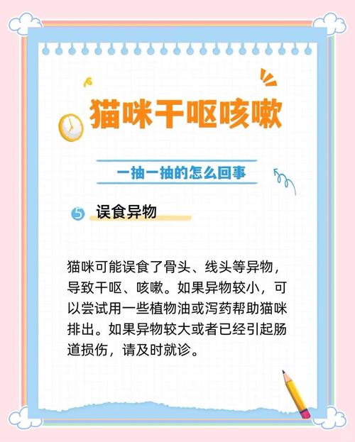 猫咪咳嗽干呕怎么回事