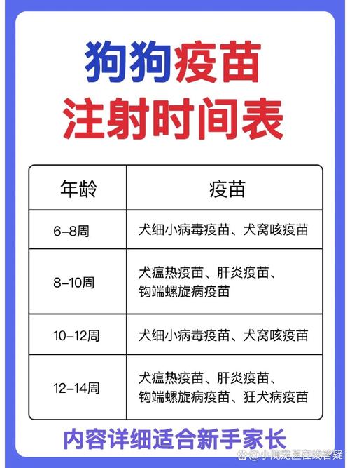 狗狗打针一共多少次,需要每年都打吗