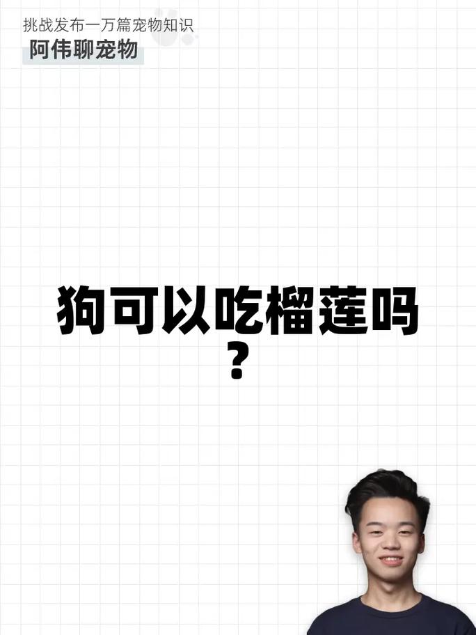 狗狗可以吃榴莲吗