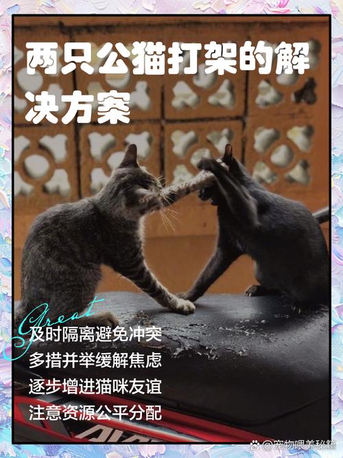 家里养了两只猫,总是打架怎么办