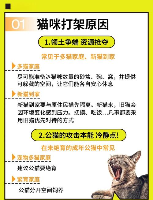 两只猫咪经常打架怎么办?如何缓和猫咪之间的关系?