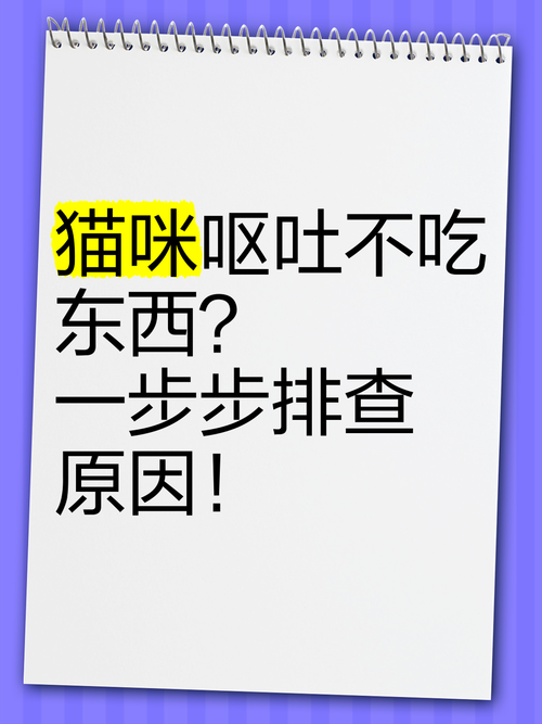 猫咪上吐下泻不吃东西