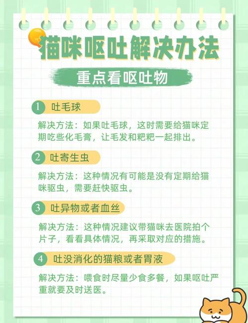 猫吐拉稀没精神怎么办吃什么药