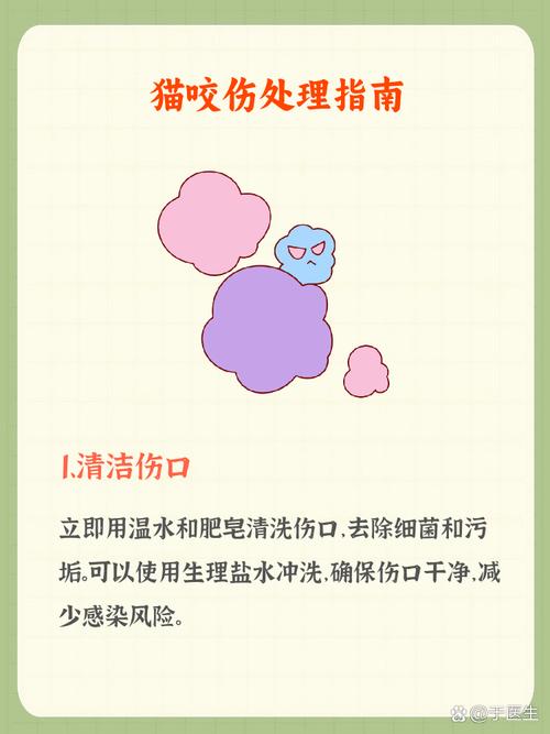 小猫咬人出血了怎么办