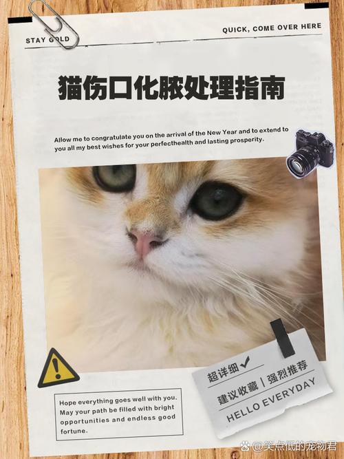 猫咪伤口化脓了