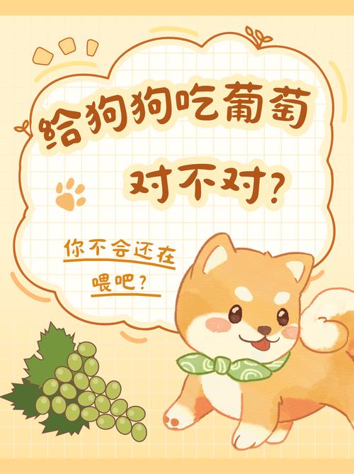 狗狗可以吃葡萄吗