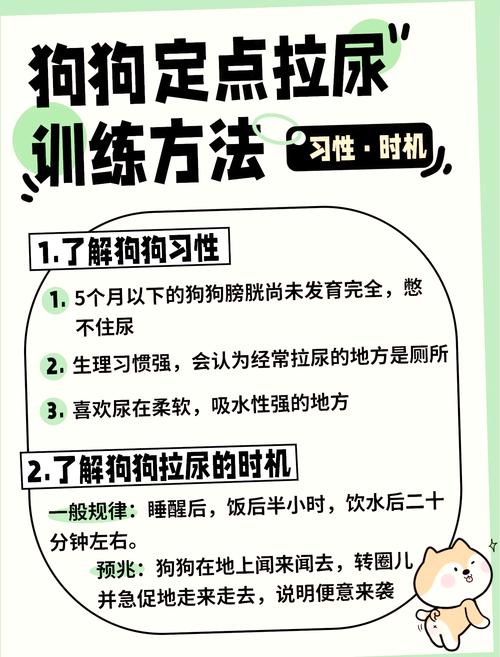 小狗一般多大能学会定点大小便?