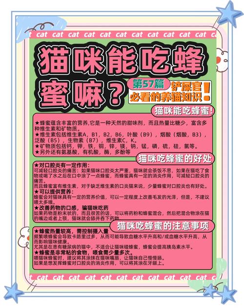 猫用蜂蜜水比例