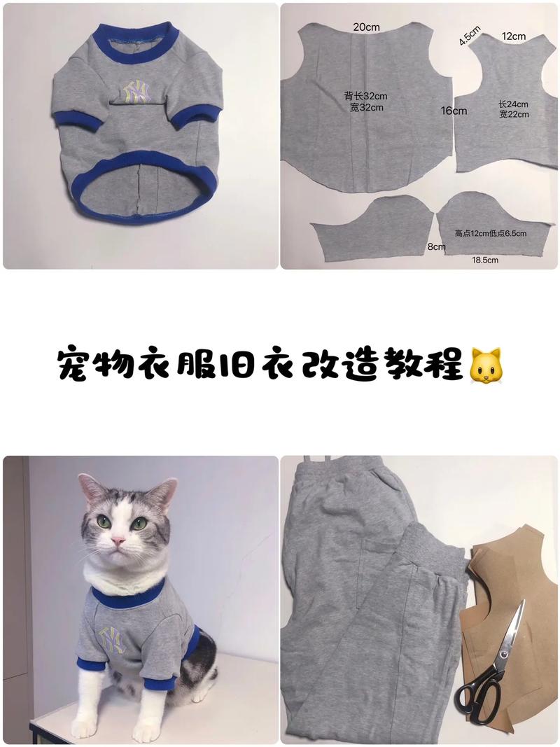 旧衣服怎么改小狗衣服