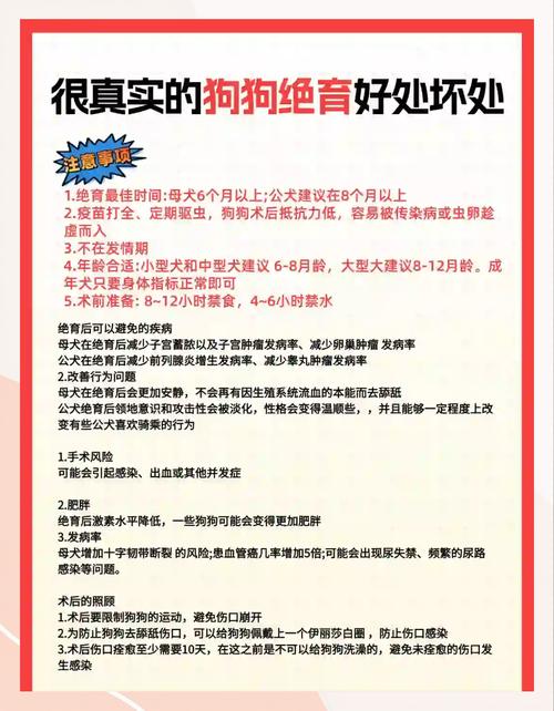 狗狗做绝育的利弊