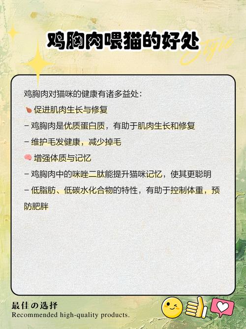 鸡胸肉喂猫的正确方法