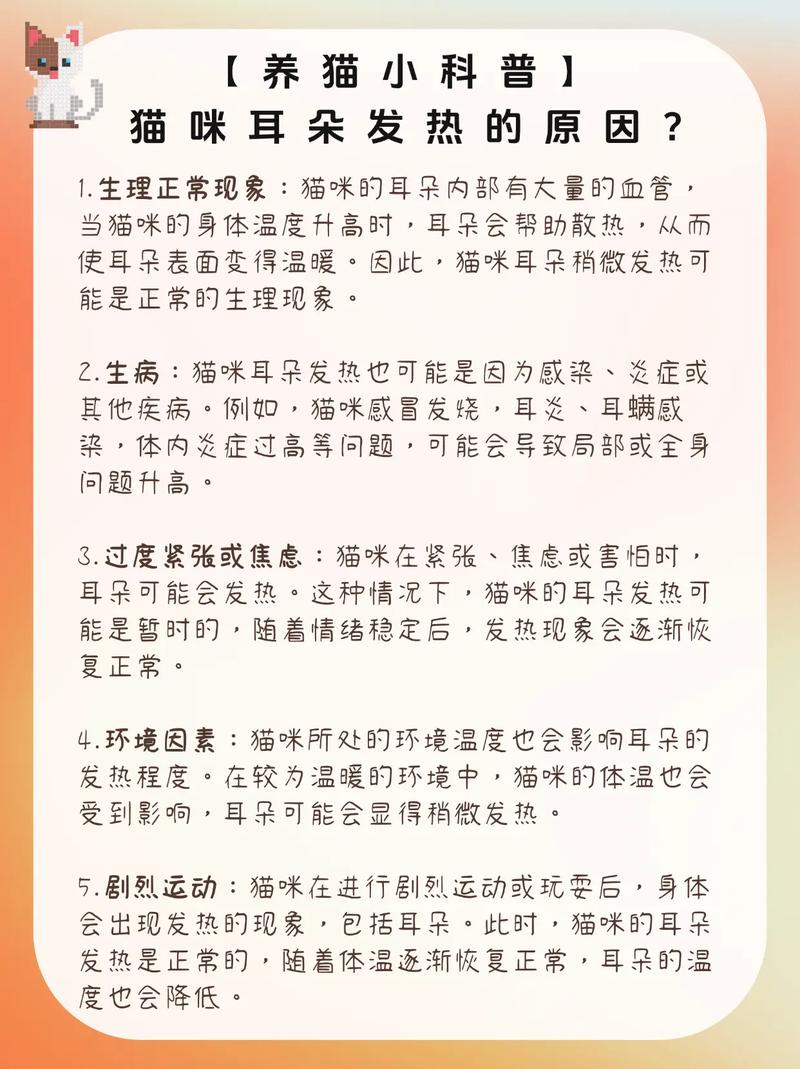 猫耳朵热咋回事
