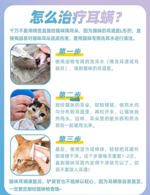 猫咪耳朵里有好多脏东西,不过我不确定是耳屎还是耳螨,应该怎么医治呢...