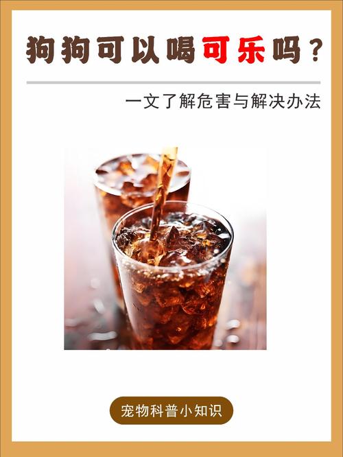 为什么狗狗不能喝碳酸饮料?