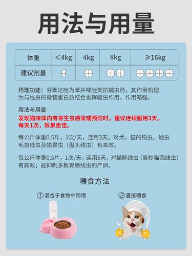猫咪内驱药正确吃法