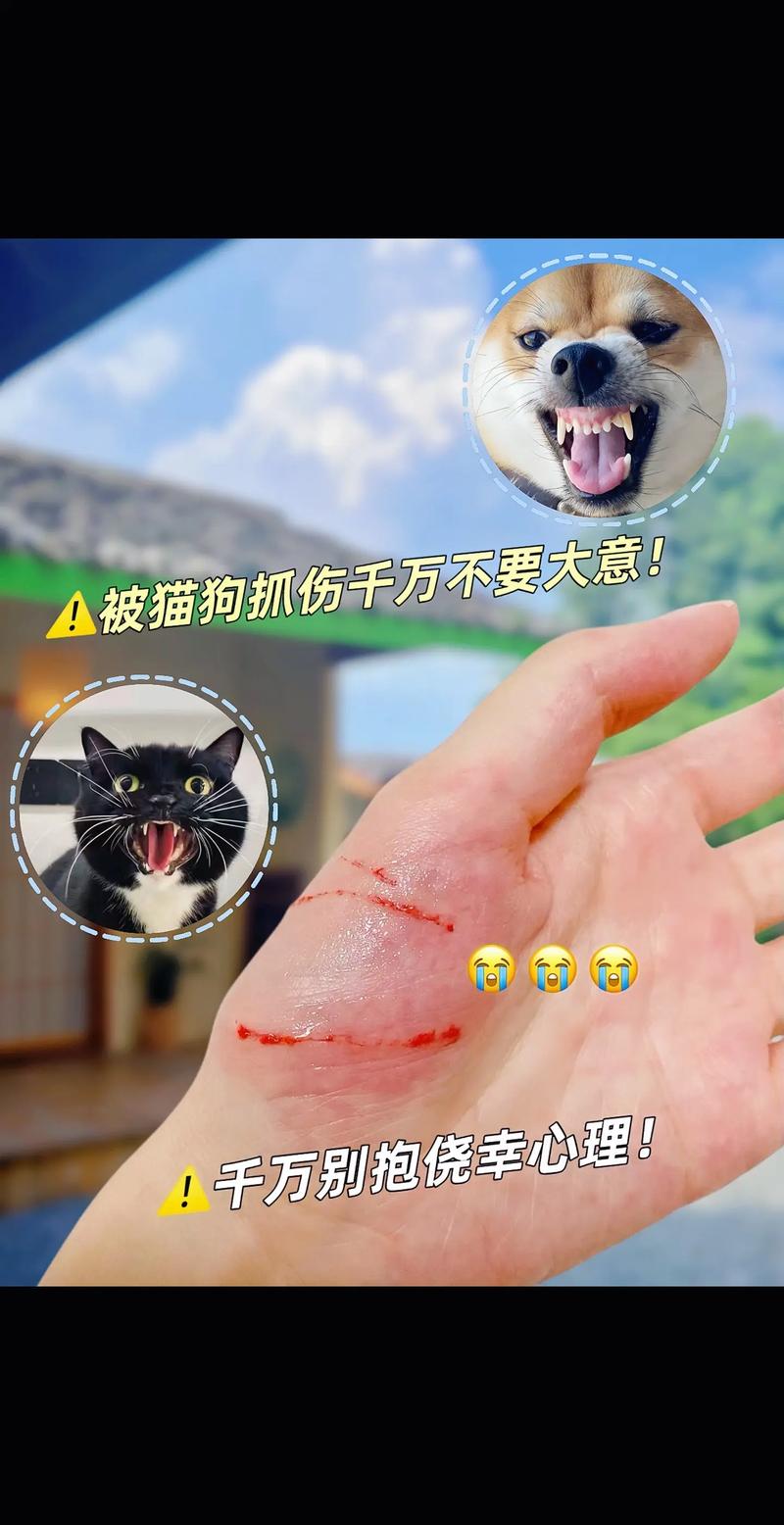 狗狗被野猫抓伤了怎么办