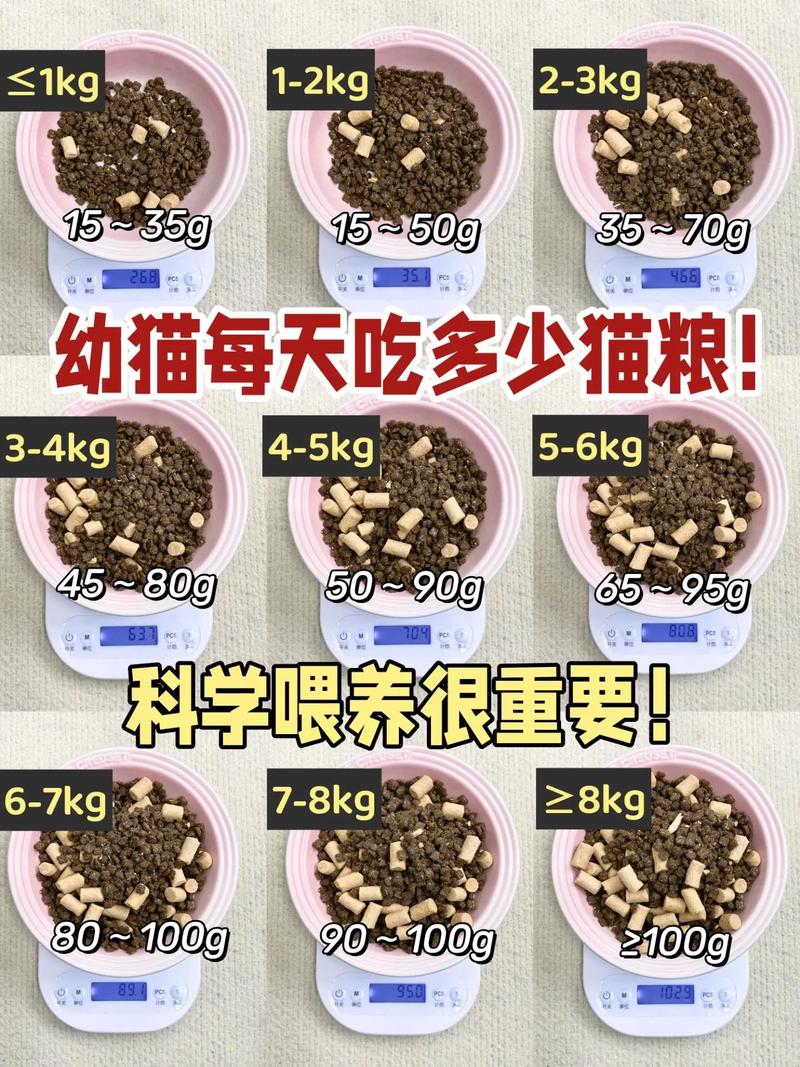 猫一天吃多少猫粮猫咪一天吃多少猫粮
