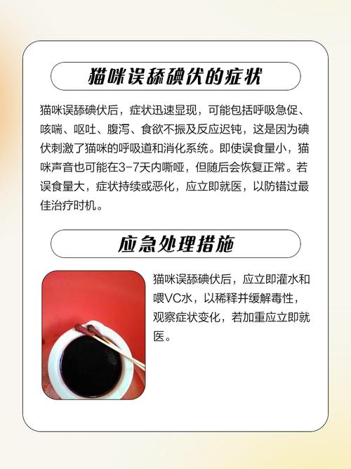 猫咪舔了碘伏会怎样