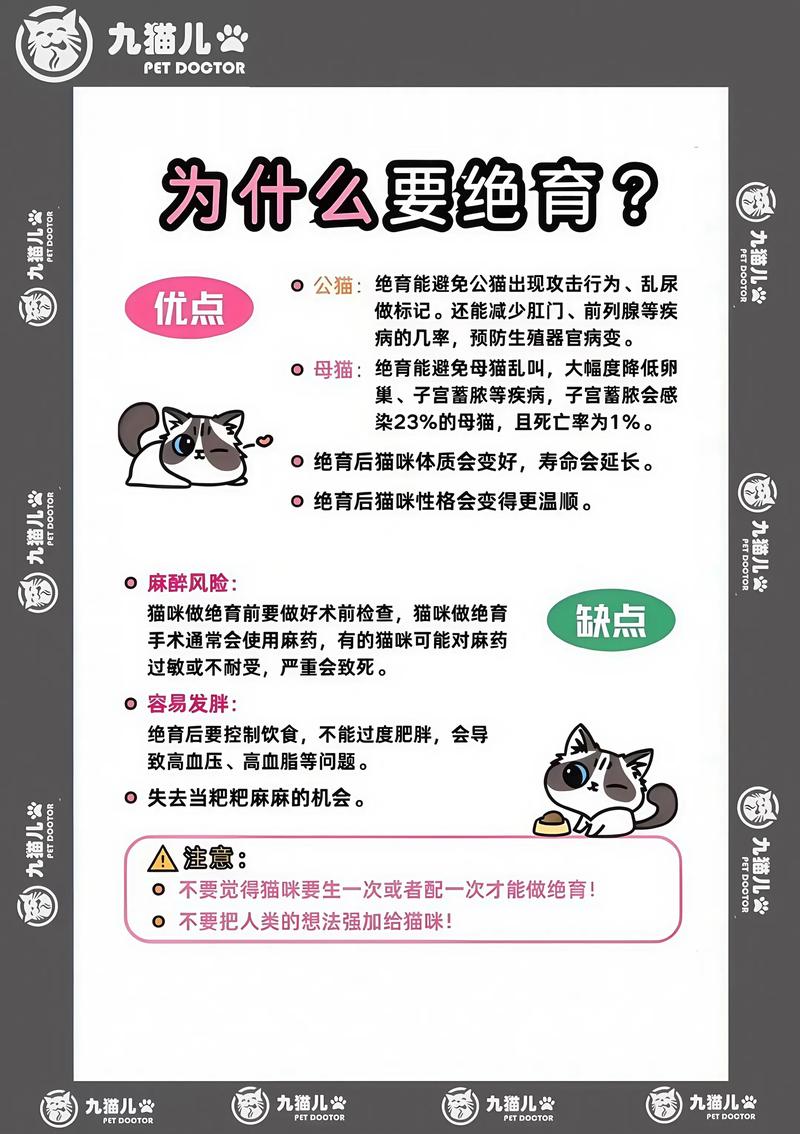 猫绝育后要打几针啊?