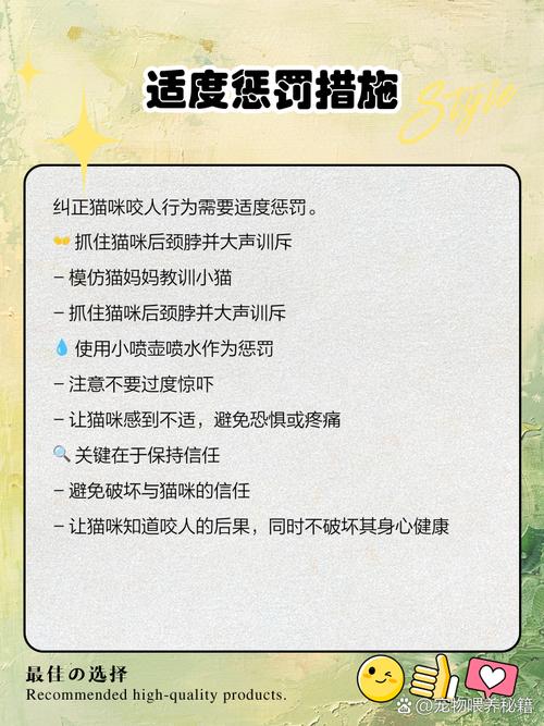 小猫挠人咬人怎么教育