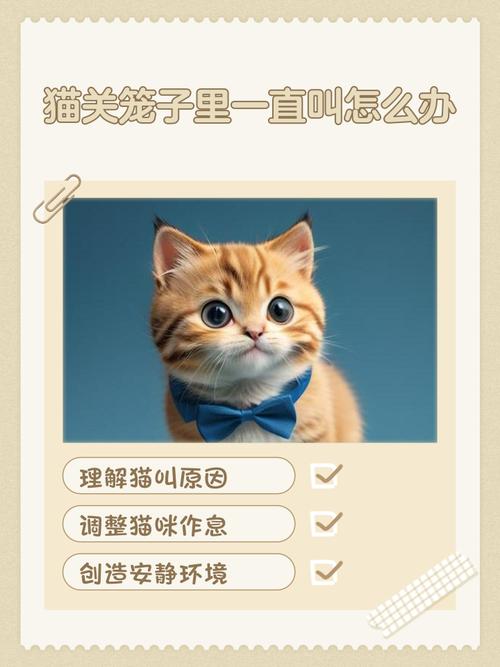 猫咪不愿意在笼子里一直叫怎么办