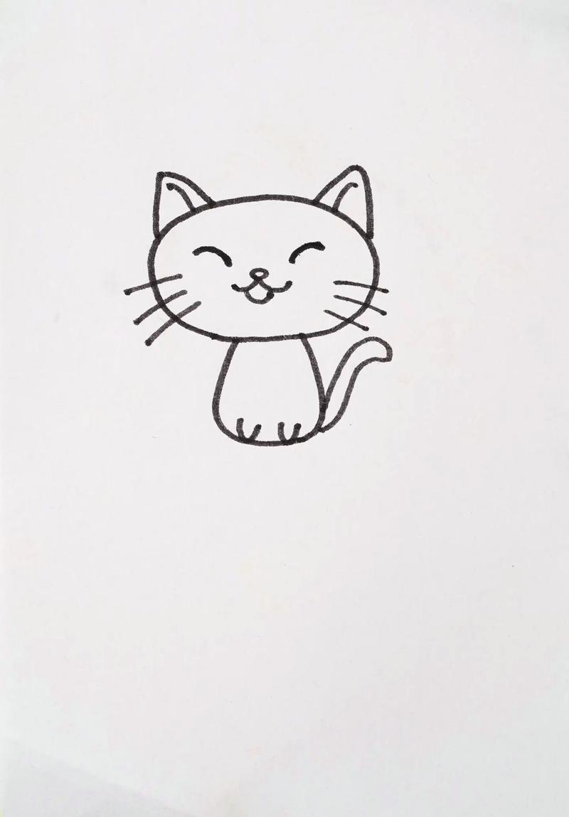 猫咪怎么画?