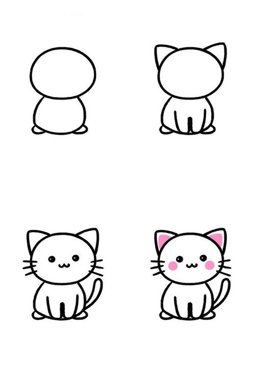 怎么帮小猫涂色