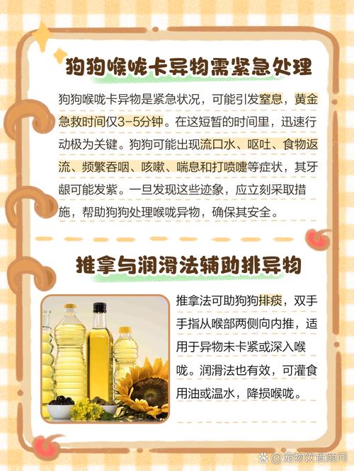 狗狗吃东西卡到了怎么办?