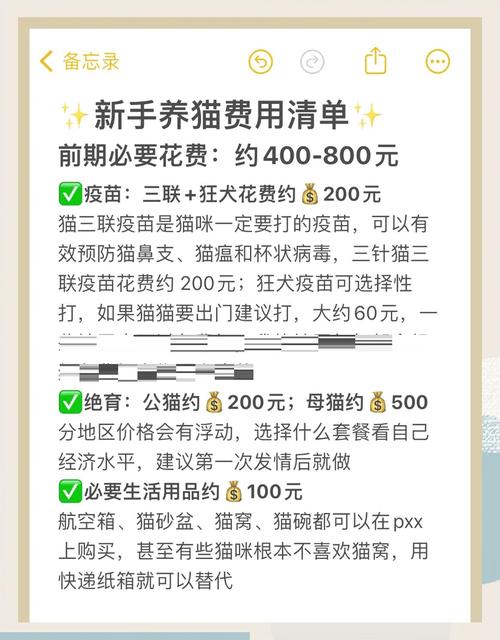 猫咪做绝育手术需要花多少钱啊?